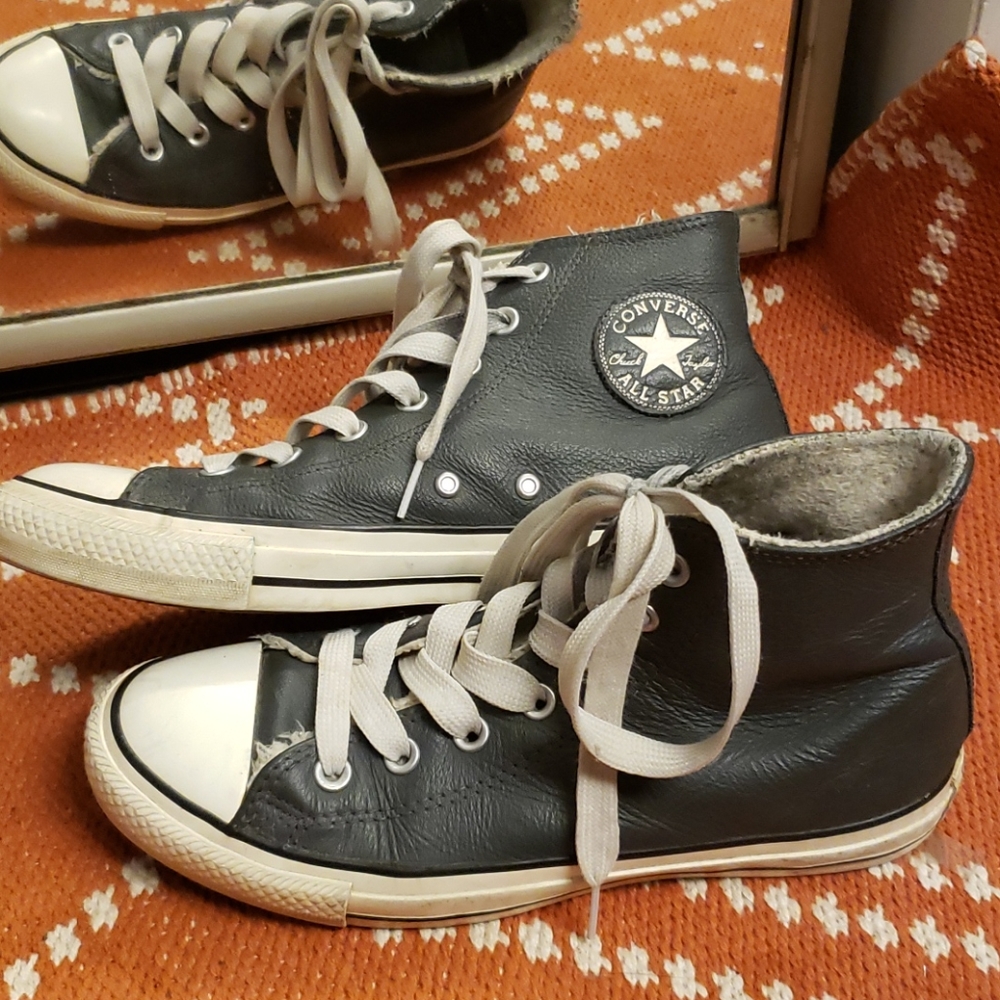 Black Leather Converse (9)